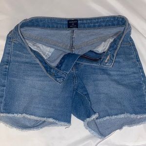 Just Black denim jean shorts